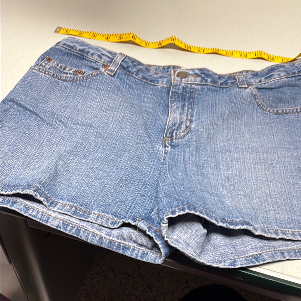 Women's Blue Denim Shorts